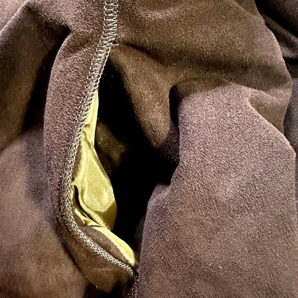 NOVELTI Womens Swing Coat Faux Fur Winter Luxury Cuddly Soft Brown Size Small - Picture 9 of 13